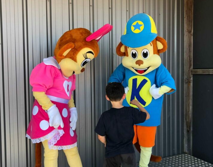 enfant lors d'une sortie loisirs